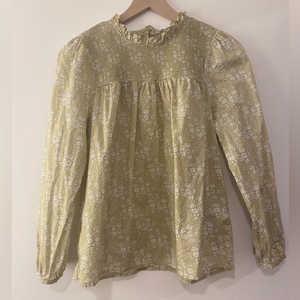 J. Crew Liberty Floral Blouse